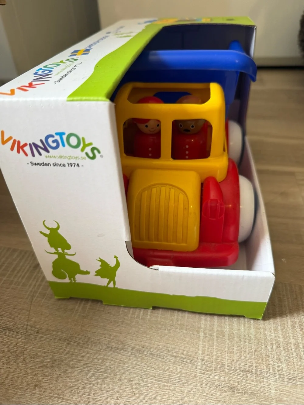 Blue & Yellow Dump Truck for Kids